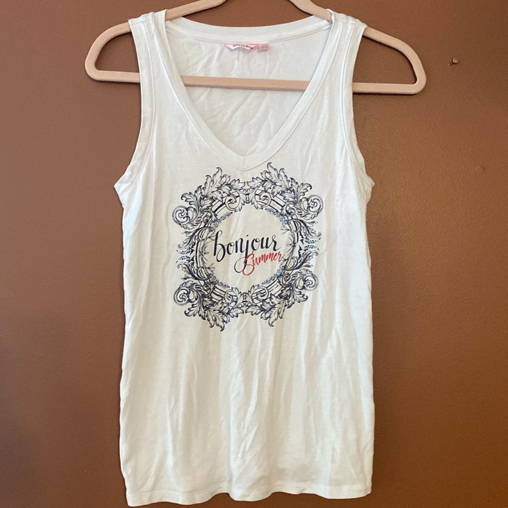 LaVie en Rose, ladies, tank top/sleeping shirt in size extra small.